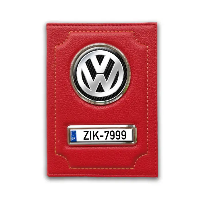 Πορτοφόλι Καρτών Volkswagen Silver