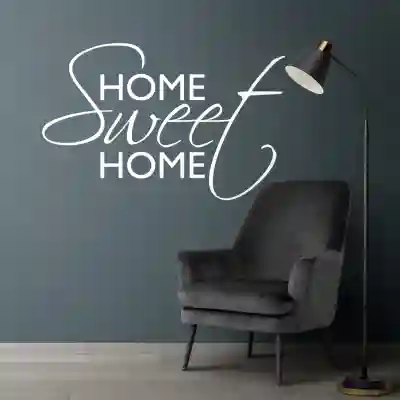 Αυτοκόλλητο τοίχου Home Sweet Home